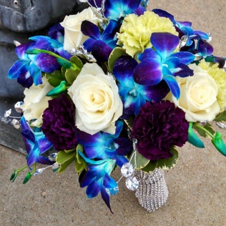 Blue Bouquets Archives • Alfa Flower & Wedding Shop